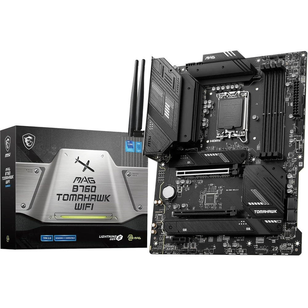 MSI MAG B760 TOMAHAWK WIFI Motherboard (DDR5)