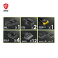 MSI MAG A1250GL PCIE5 1250W 80+ Gold Fully Modular PCIe 5.0 ATX 3.1 Power Supply Unit