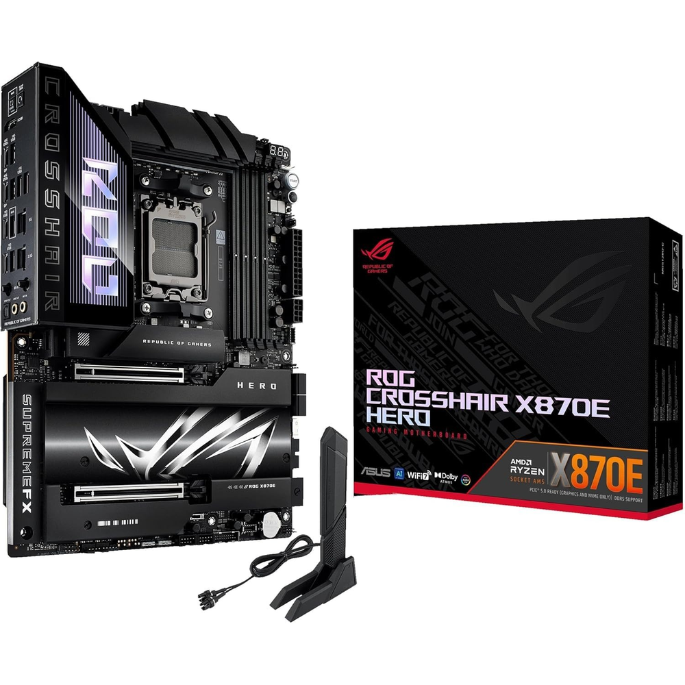 ASUS ROG CROSSHAIR X870E HERO ATX Motherboard