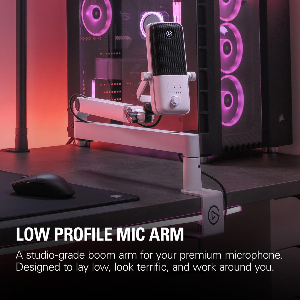 Elgato Wave Mic Arm LP White Edition