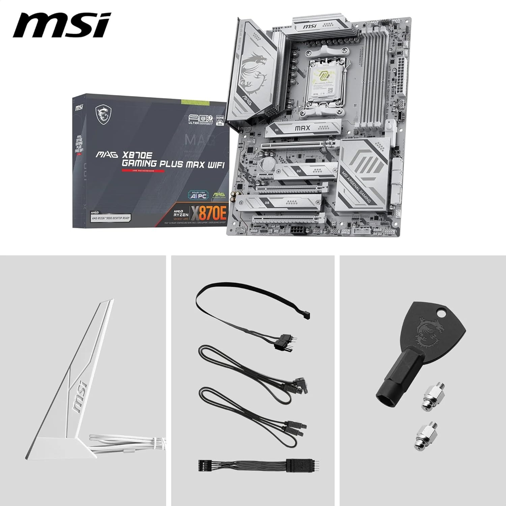 MSI MAG X870E GAMING PLUS MAX WIFI Motherboard