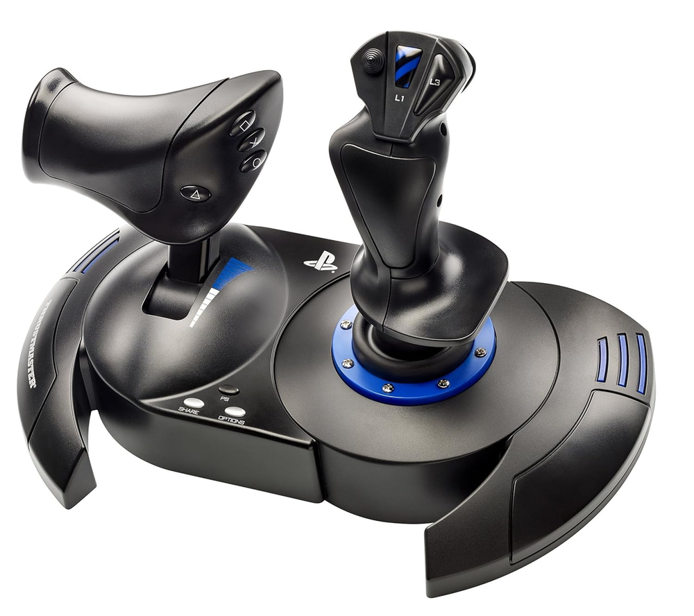 Thrustmaster T-Flight HOTAS 4 — Flight Joystick & Throttle