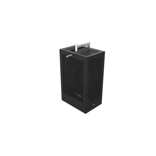 HYTE Revolt 3 Premium ITX Small Form Factor Case (Black, Case Only)