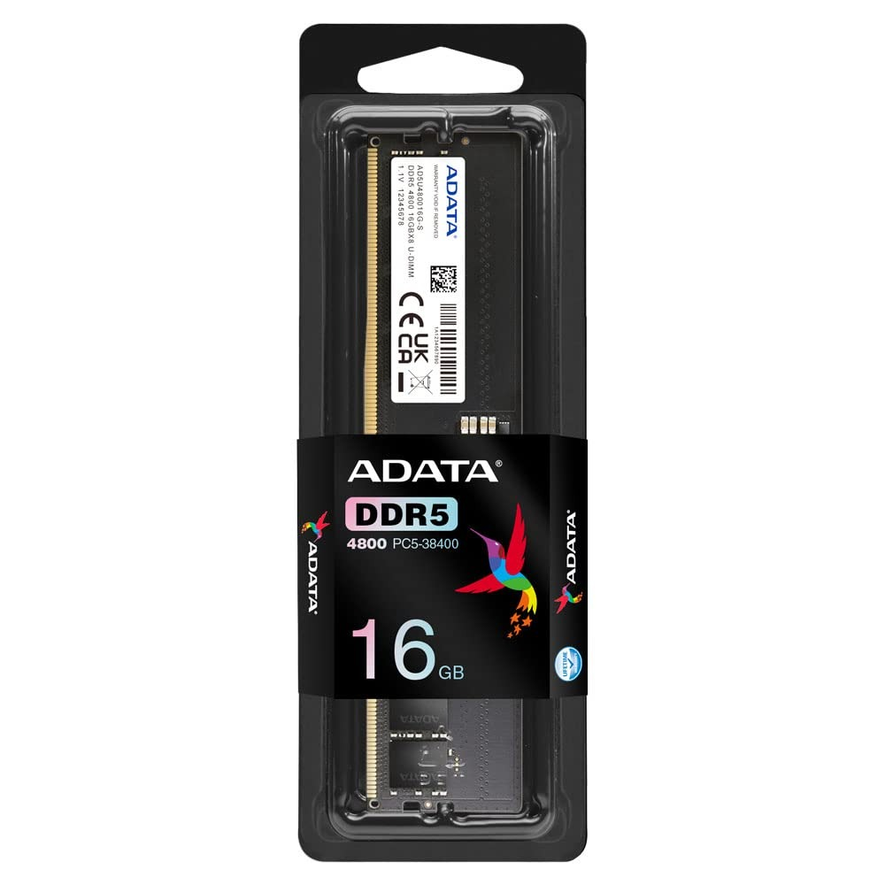 ADATA Premier 16GB DDR5 4800MHz Desktop RAM (Single Stick)