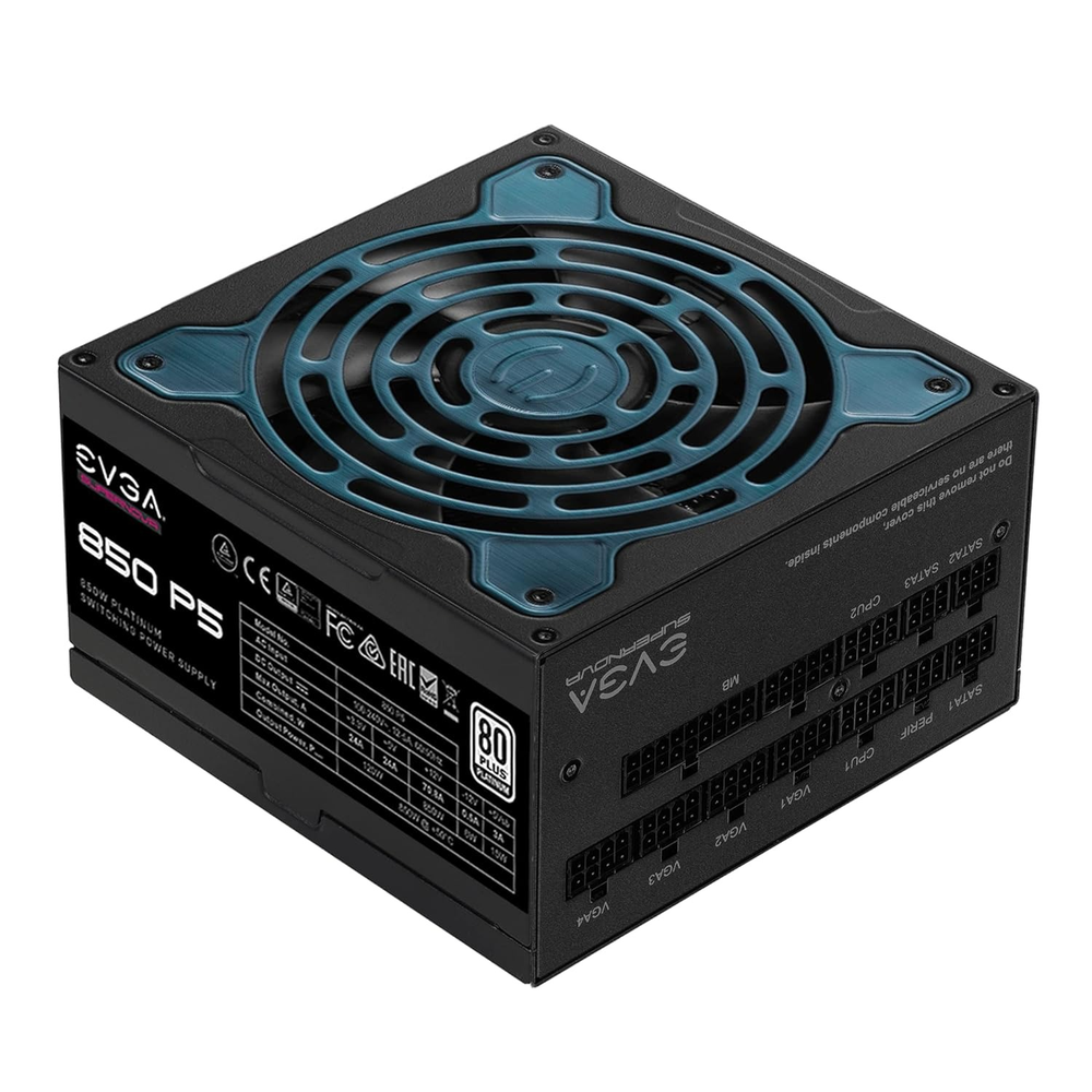 EVGA SuperNOVA 850 P5 850W 80+ Platinum Fully Modular ATX Power Supply