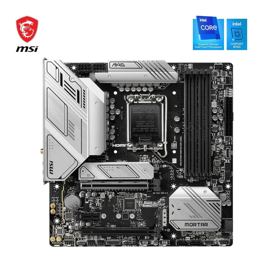 MSI MAG B760M MORTAR WIFI DDR4 Motherboard