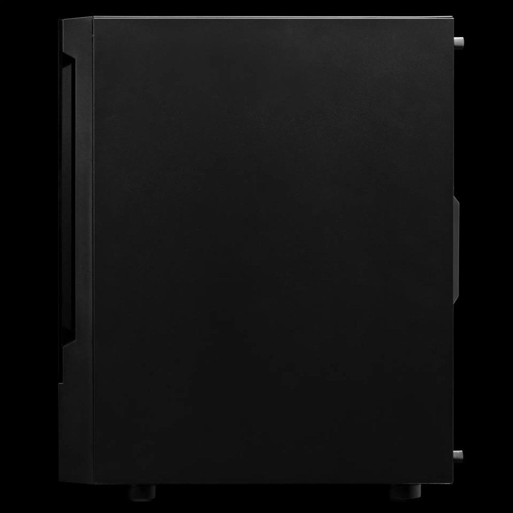 GAMDIAS TALOS E3 ARGB Mid Tower PC Case (Black, Tempered Glass, 3×120mm ARGB Fans, ATX Support, 360mm Radiator, Magnetic Dust Filter)