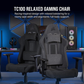 CORSAIR TC100 RELAXED - Fabric Gaming Chair, Black/Black