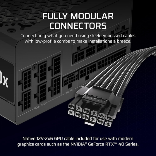 Corsair PSU. RMx Series RM1000x Fully Modular Power Supply