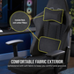 CORSAIR TC100 RELAXED - Fabric Gaming Chair, Black/Grey