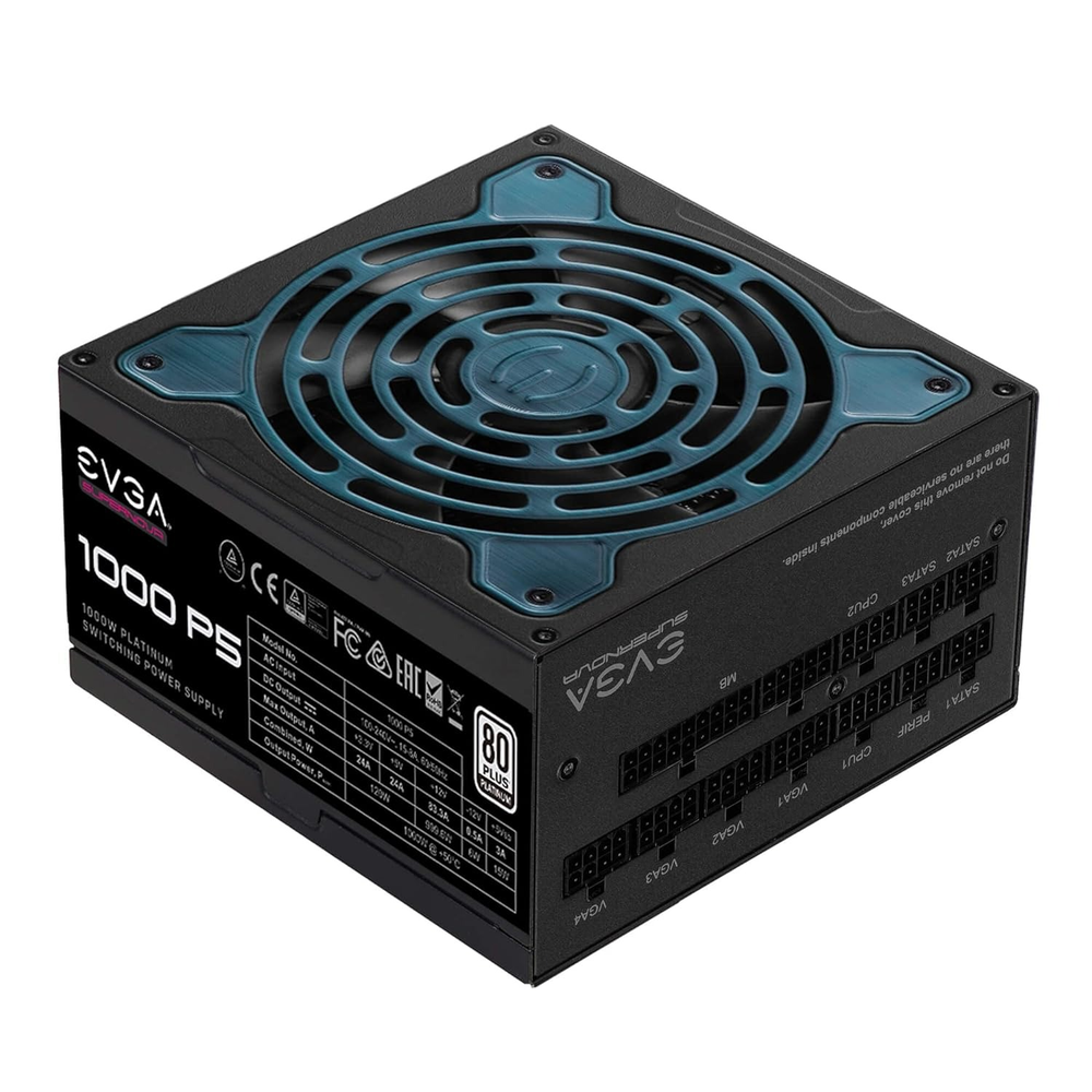 EVGA SuperNOVA 1000 P5 1000W 80+ Platinum Fully Modular ATX 3.1 Power Supply