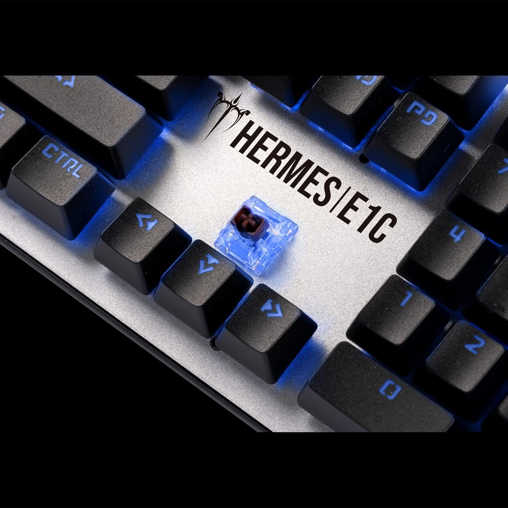 GAMDIAS HERMES E1C 3-in-1 Gaming Combo (Mechanical Keyboard, 3200 DPI RGB Mouse, Non-Slip Gaming Mouse Pad)
