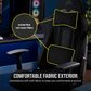CORSAIR TC100 RELAXED - Fabric Gaming Chair, Black/Black