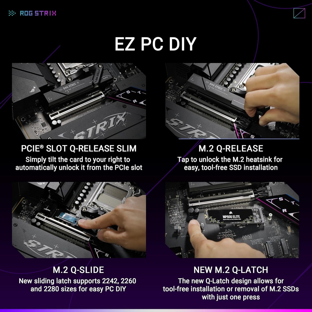 ASUS ROG STRIX B850-F GAMING WIFI ATX Motherboard