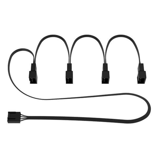 ARCTIC 4-Pin PWM Fan Splitter Cable (Black)