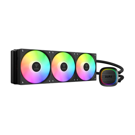 GAMDIAS AURA GL360 V2 ARGB 360mm CPU Liquid Cooler (Black)
