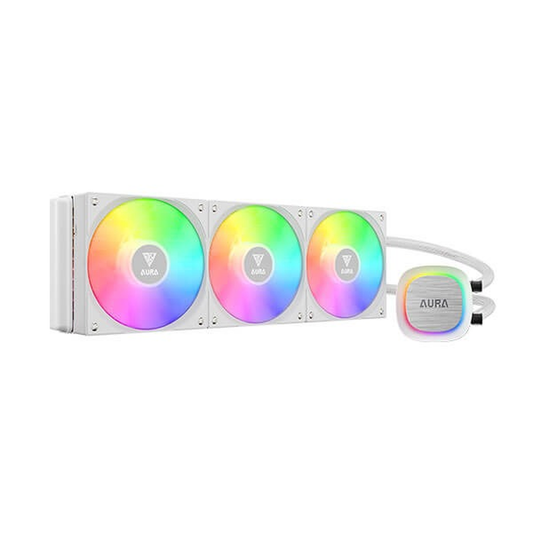 GAMDIAS AURA GL360 V2 WH ARGB 360mm CPU Liquid Cooler (White)