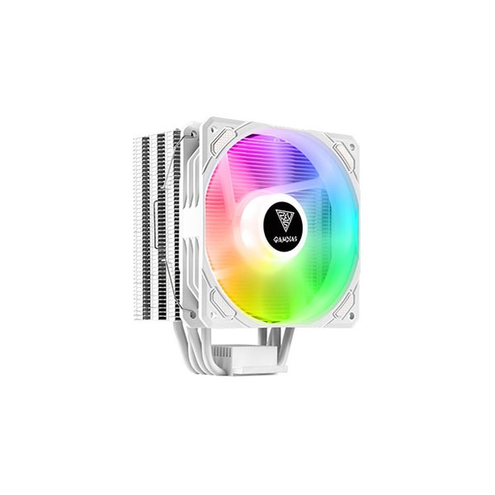 GAMDIAS BOREAS E1-410 WH ARGB 120mm CPU Air Cooler (White)