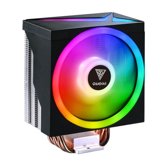 GAMDIAS BOREAS M1-610 ARGB 120mm CPU Air Cooler (Black)