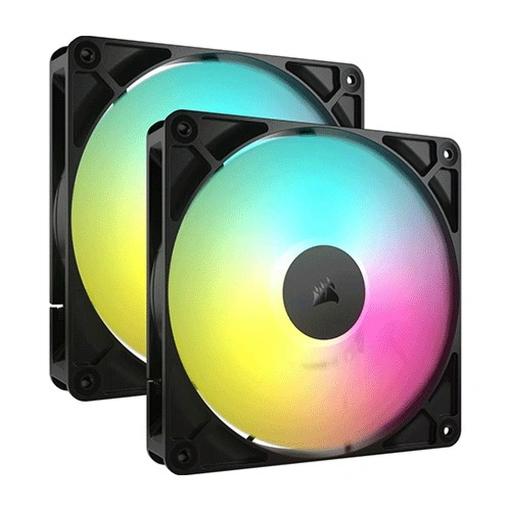 CORSAIR RS140 ARGB, 140mm ARGB Fan, Dual Pack