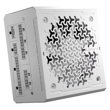 RMe White Series, RM1000e White, 1000 Watt, Cybenetics Gold Certified, Fully Modular Power Supply