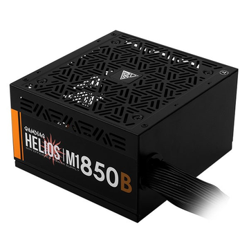 GAMDIAS HELIOS M1-850B 850W 80+ Bronze Power Supply (Non-Modular, Black Flat Cables)