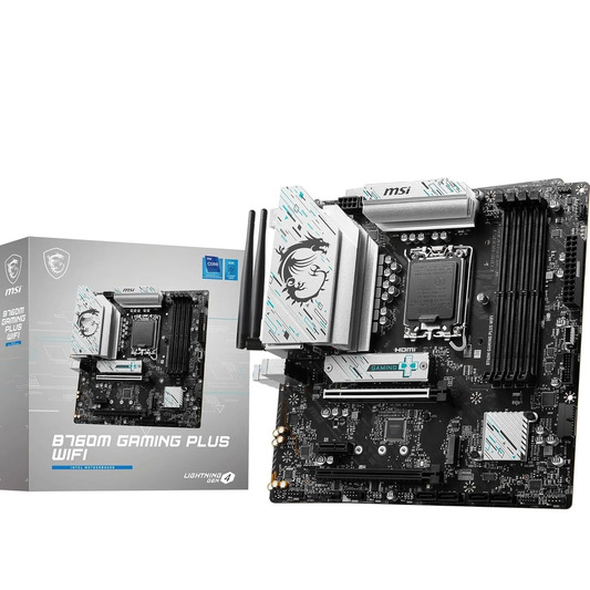 MSI B760M GAMING PLUS WIFI Motherboard (DDR5)