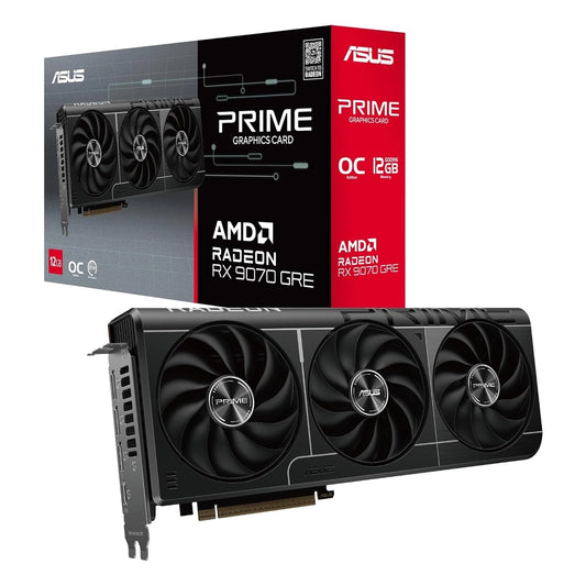ASUS Prime Radeon RX 9070 GRE EVO OC 12GB GDDR6 SFF-Ready Graphics Card