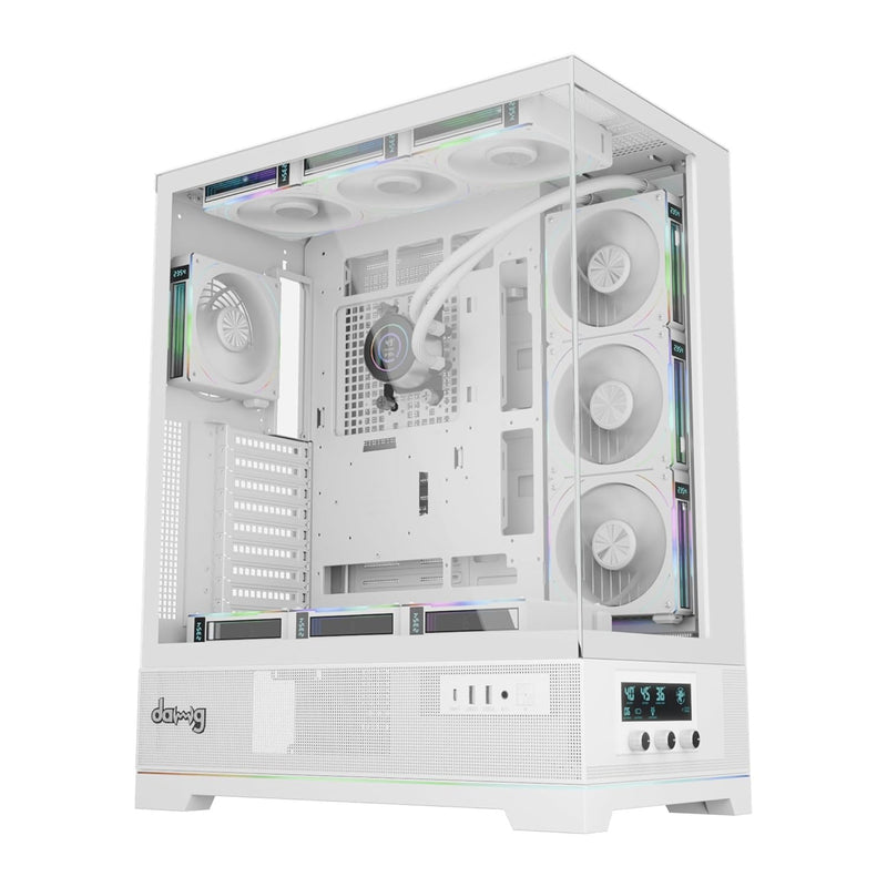 Dawg Y 909 Full Tower Chassis  White