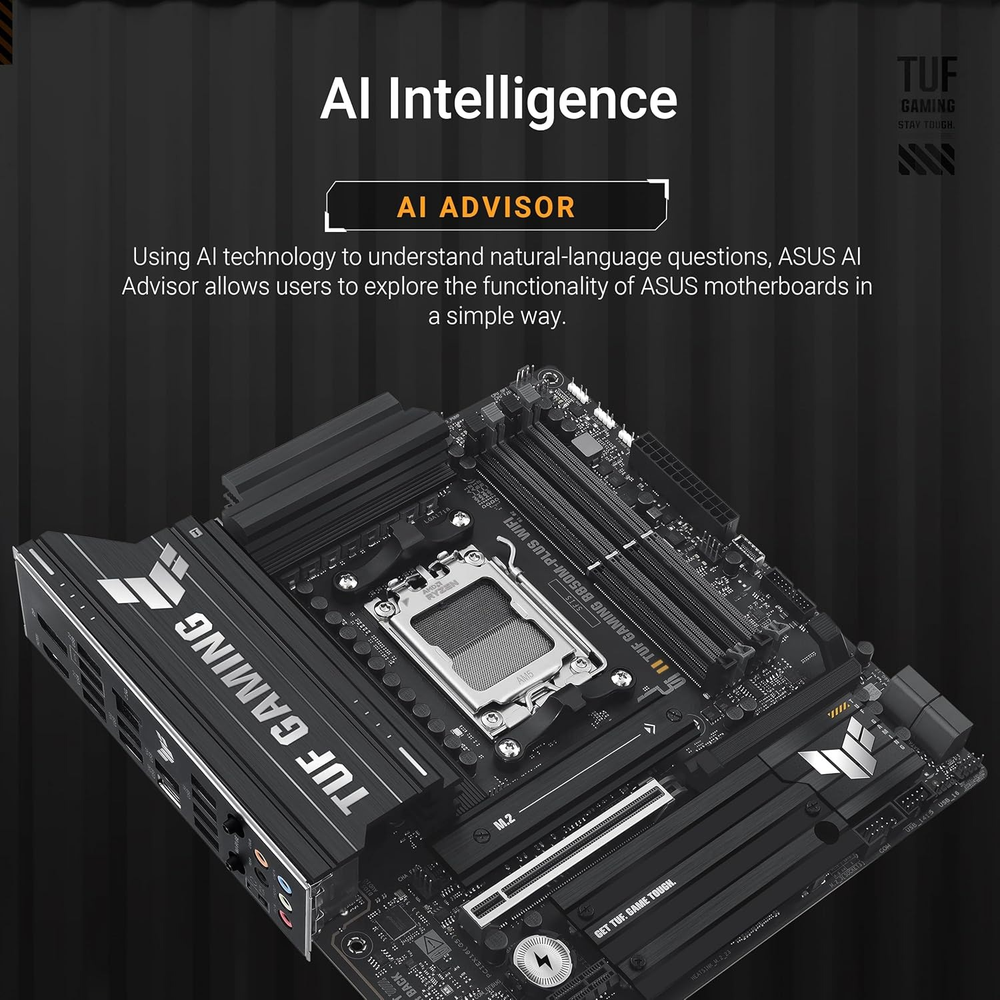 ASUS TUF GAMING B850M-PLUS WIFI mATX Motherboard