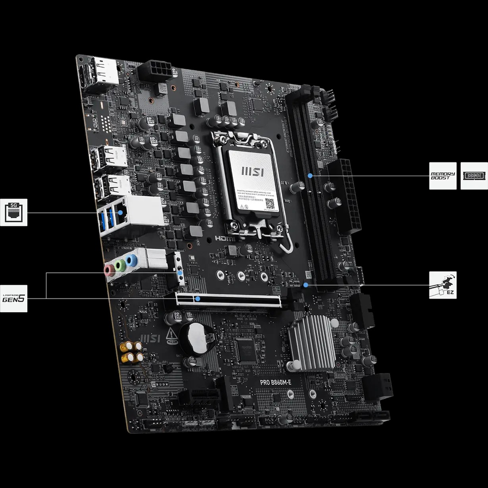 MSI PRO B860M-E Motherboard