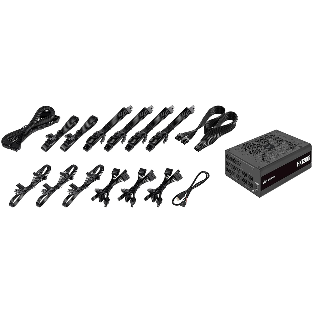 Corsair PSU HX1200i Fully Modular Ultra-Low Noise Platinum ATX 1200 Watt