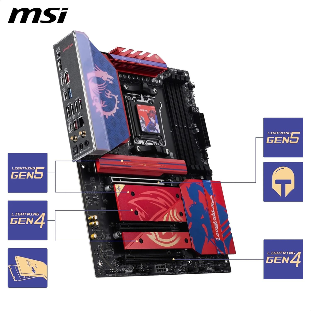 MSI B850 MLG EDITION Motherboard