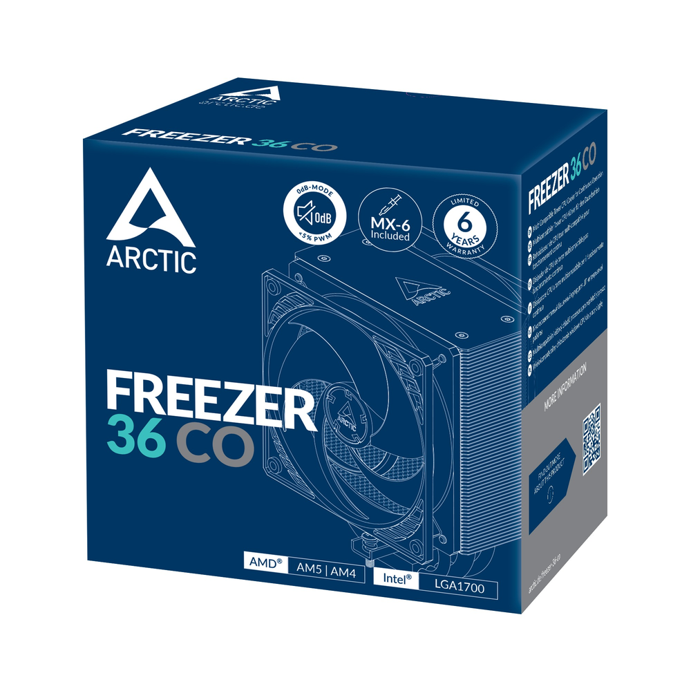 ARCTIC Freezer 36 CO Tower CPU Air Cooler (Continuous Operation)