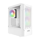 GAMDIAS AURA GC7 WH ARGB ATX Mid Tower Gaming Case (White)