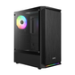 GAMDIAaS AURA GC8 ARGB ATX Mid Tower Gaming Case (Black)