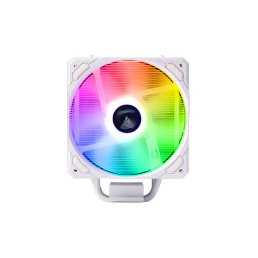 GAMDIAS BOREAS E1-410 WH ARGB 120mm CPU Air Cooler (White)