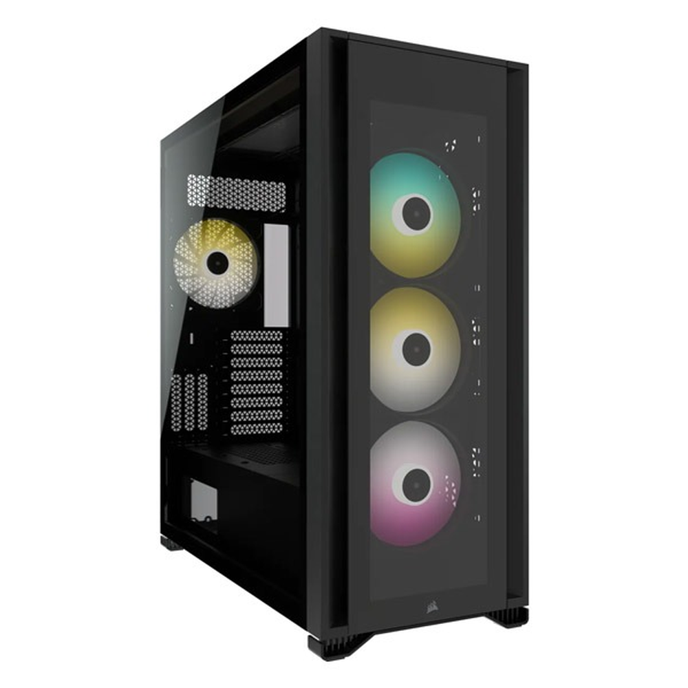 iCUE 7000X RGB Tempered Glass Full Tower Smart Case, Black