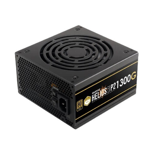 GAMDIAS HELIOS P2-1300G 1300W 80+ Gold ATX 3.0 Fully Modular Power Supply (12VHPWR, PCIe Gen 5.0, 135mm Dual-Ball Fan)