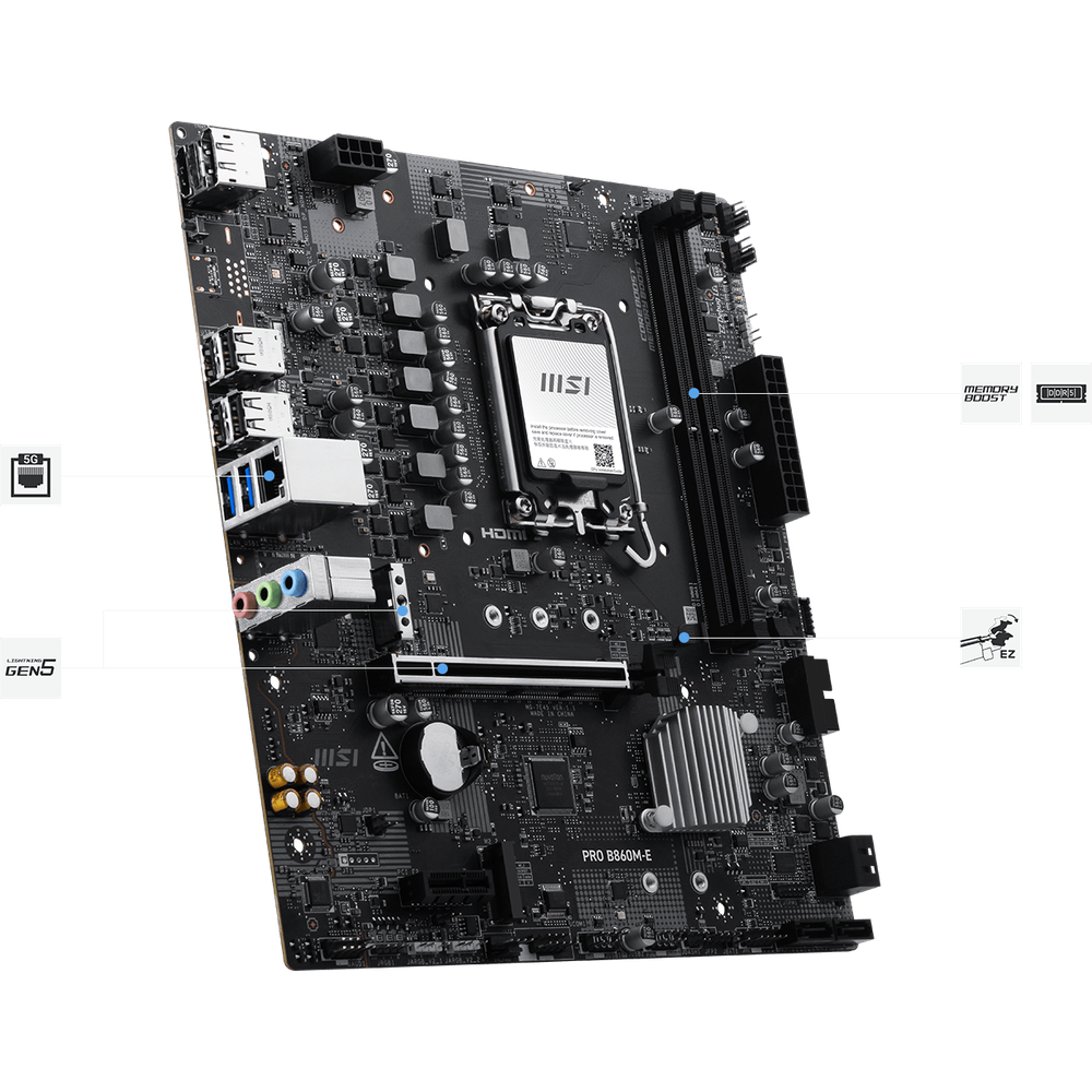 MSI PRO B860M-E Motherboard