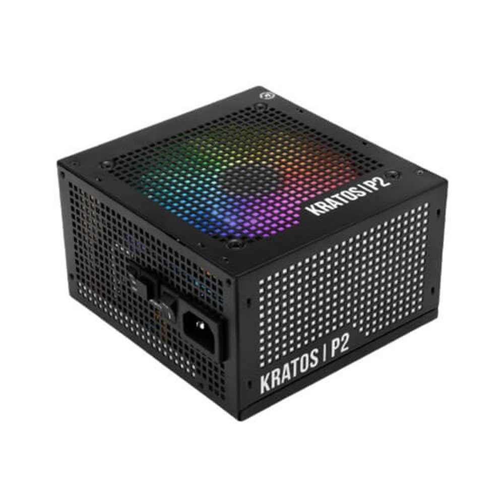 GAMDIAS KRATOS P2-1000G RGB 1000W 80+ Gold ATX 3.0 Fully Modular Power Supply (12VHPWR, PCIe Gen 5.0, 30 ARGB Effects)