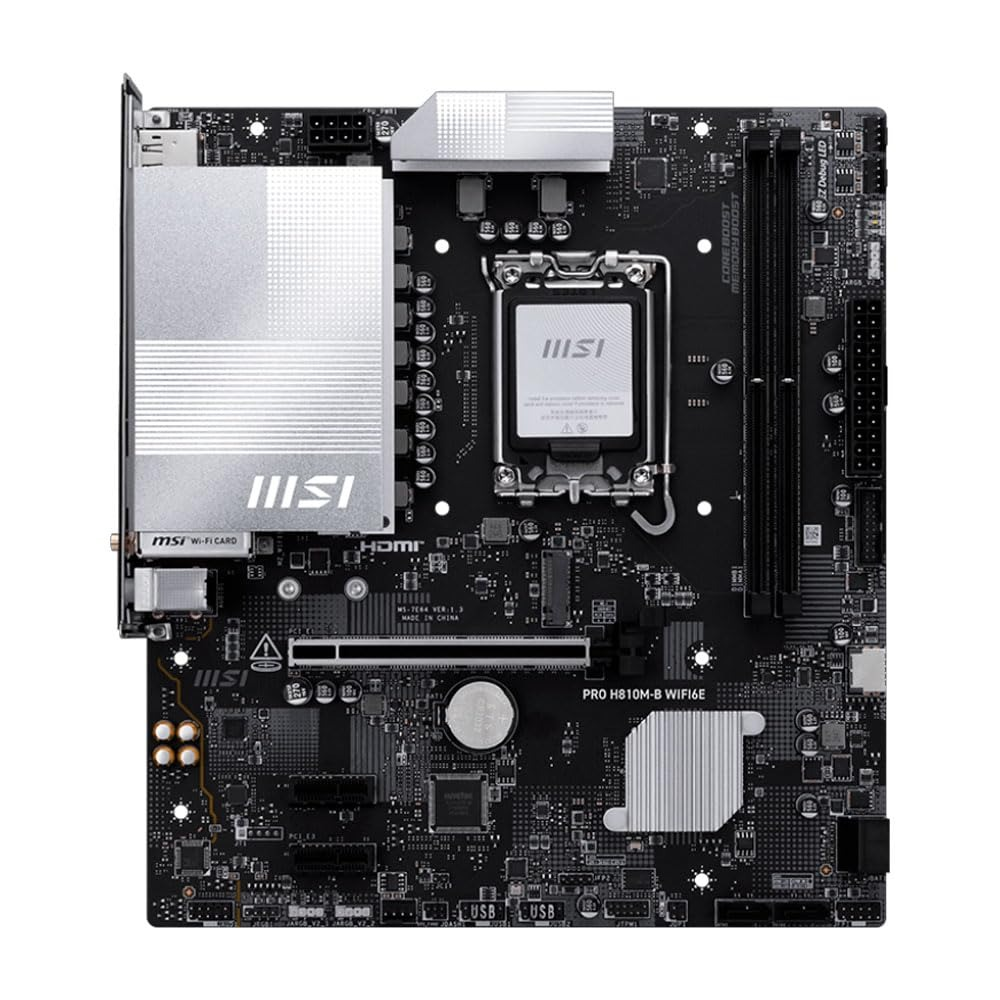 MSI PRO H810M-B WIFI6E Motherboard