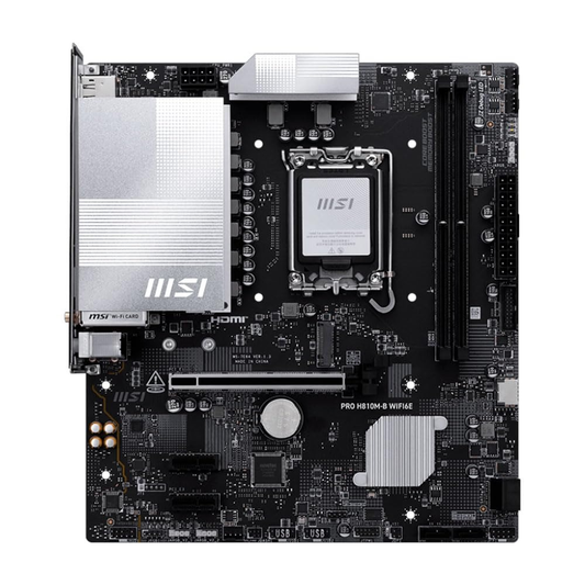 MSI PRO H810M-B WIFI6E Motherboard