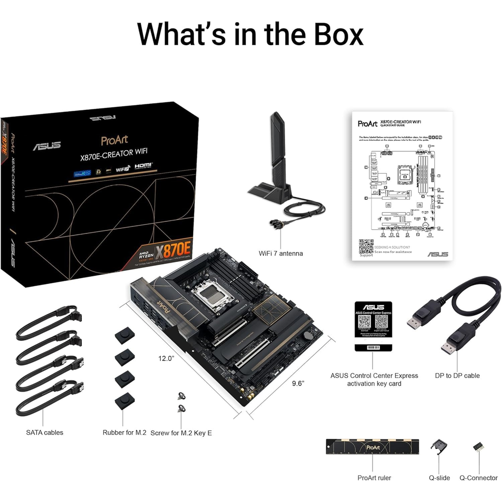 ASUS ProArt X870E-CREATOR WIFI ATX Motherboard