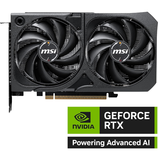 MSI GeForce RTX 5060 8G SHADOW 2X OC Graphics Card