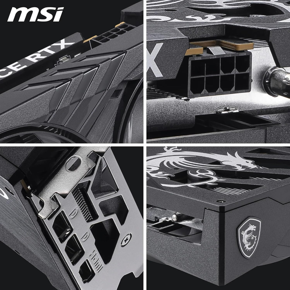 MSI GeForce RTX 5050 8G GAMING OC Graphics Card