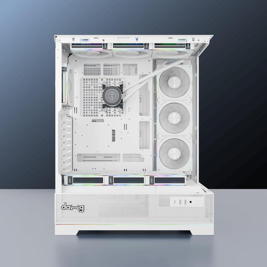 Dawg Y 909 Full Tower Chassis  White