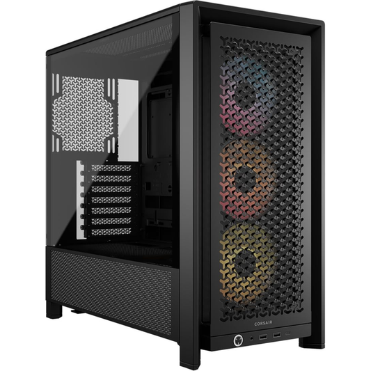Corsair Chassis FRAME 4000D LCD RS ARGB Premium Mid-Tower PC Case without PSU – White