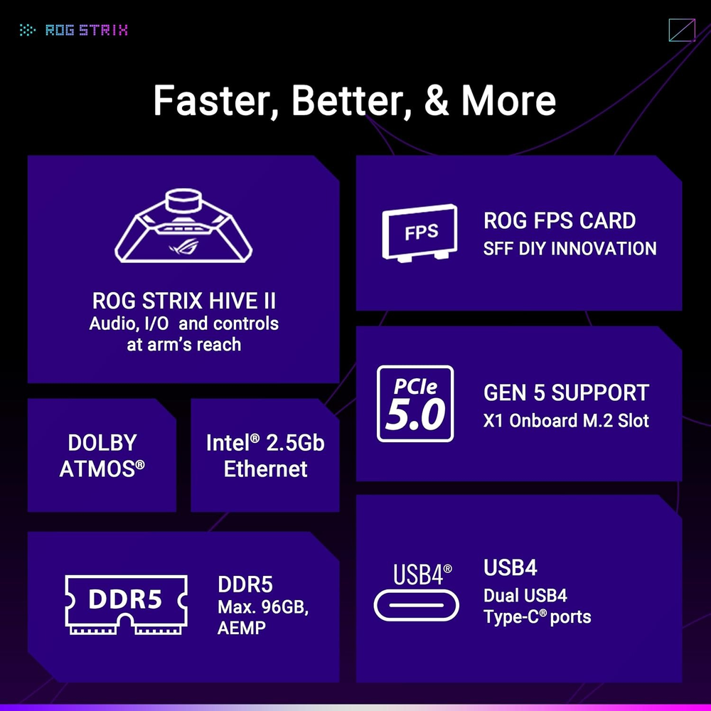 ASUS ROG STRIX X870E-E GAMING WIFI ATX Motherboard