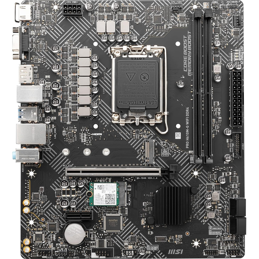 MSI PRO H610M-G WIFI DDR4 Motherboard